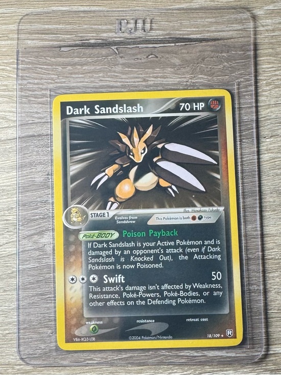 Pokemon Other - Dark Sandslash #18/Pokemon Team Rocket Returns